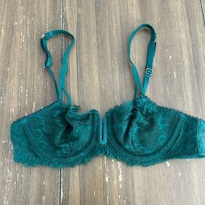 Auden unlined balconette coverage underwire bra 32A